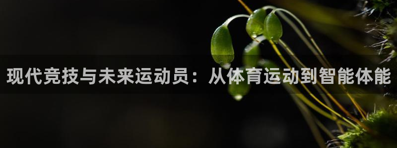 k1体育平台最新网站下载：现代竞技与未来运动员：从体育运动到智能体能