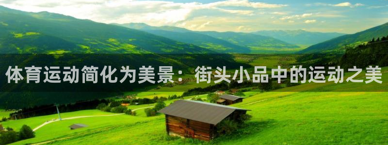 k1体育app下载链接：体育运动简化为美景：街头小品中的运动之美